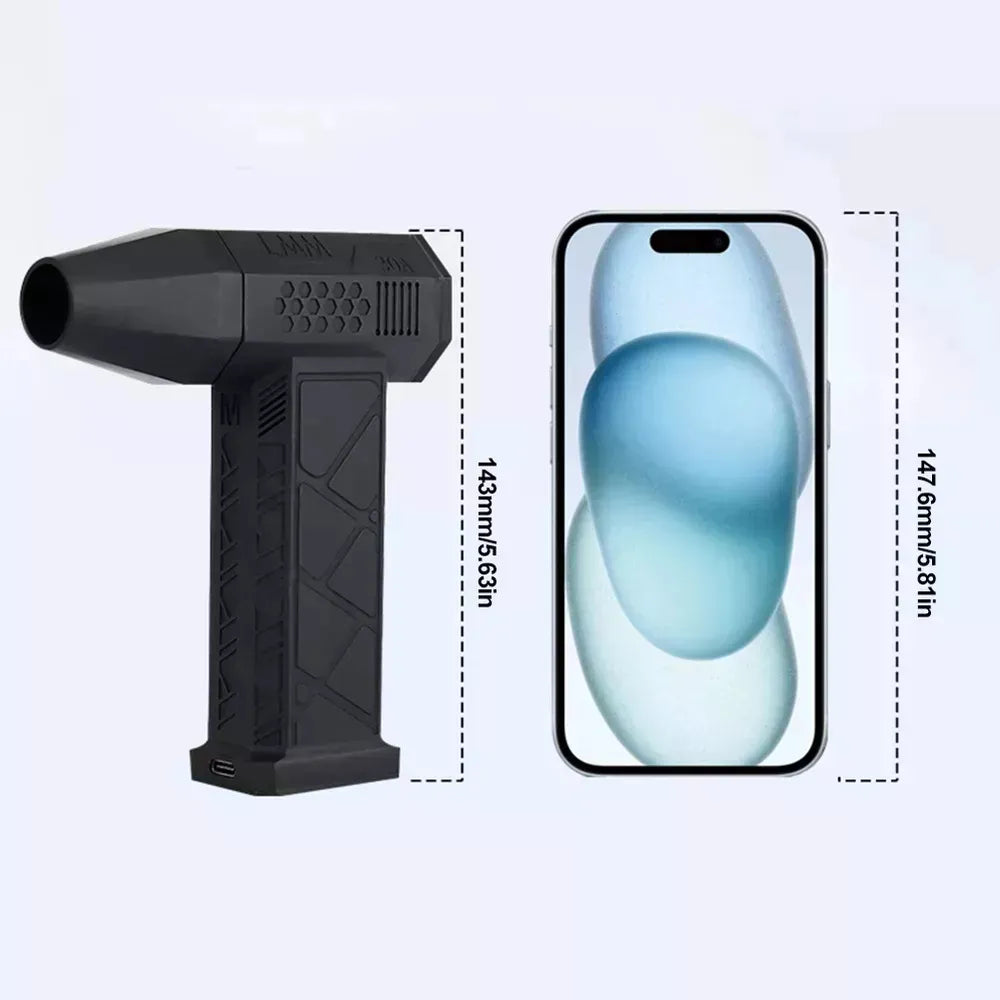 Mini Soplador TurboJet - 13.000 RPM -  Recargable